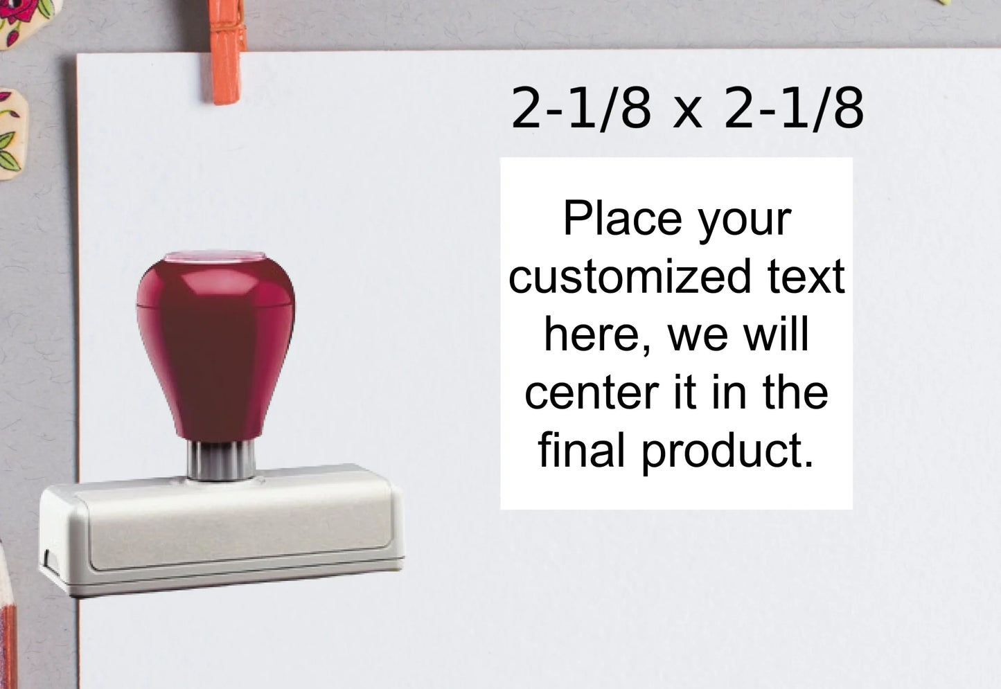 blank-white-page-with-clothes-peg-surrounded-with-stationeries-gray-background