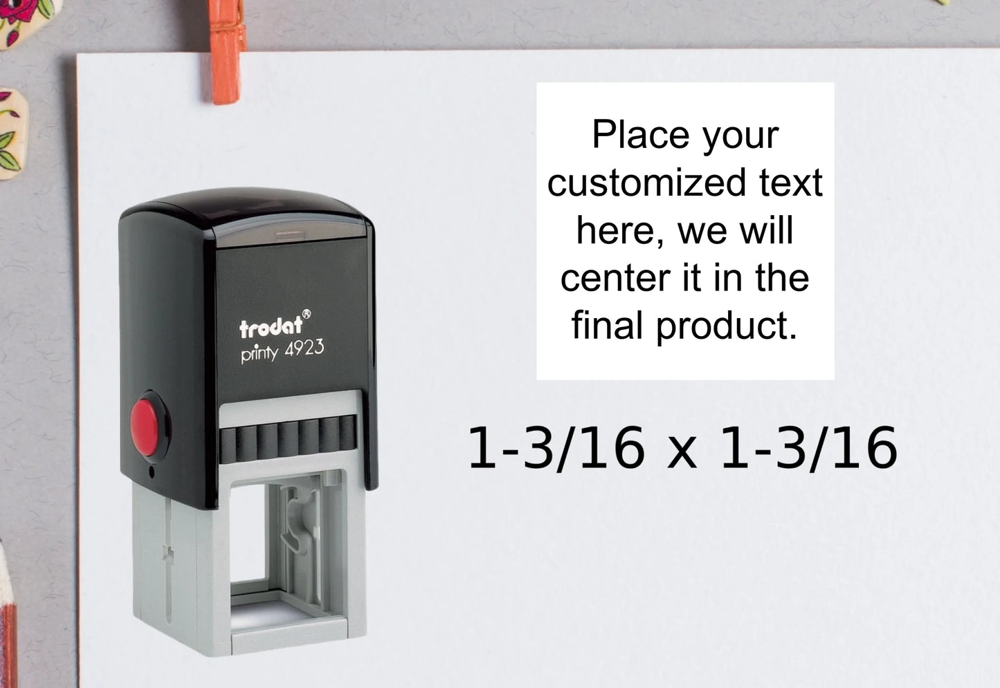 blank-white-page-with-clothes-peg-surrounded-with-stationeries-gray-background